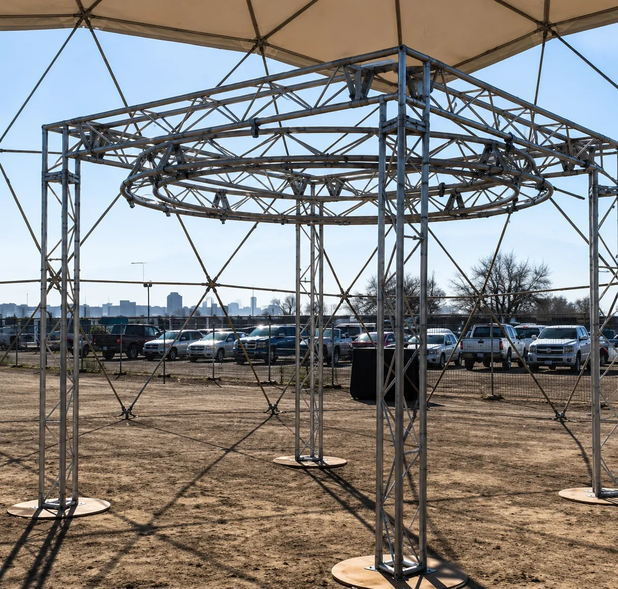 Estructura Circular Truss Santiller