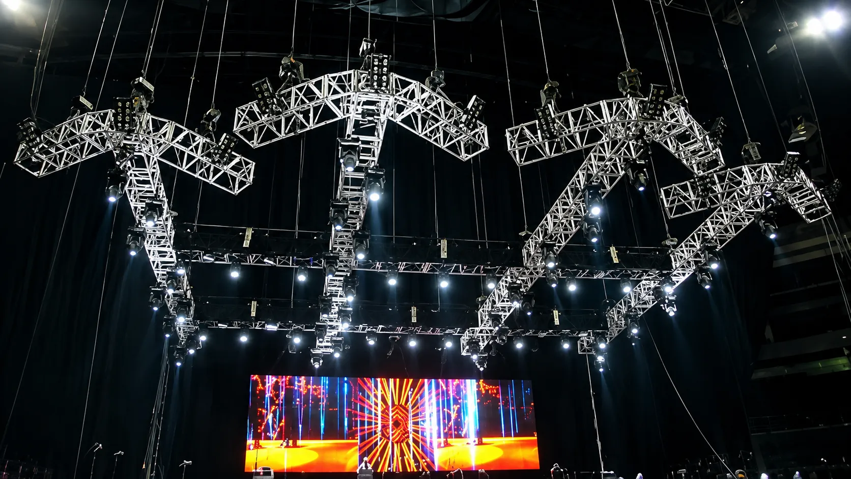 Rigging Suspendido de Iluminación y Video
